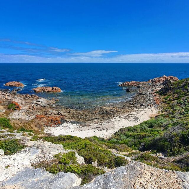 Kangaroo Island Lookout on the Yorke Peninsula is absolutely breathtaking and if you make the walk down you are rewarded with the most amazing rock pool for a swim 🤙